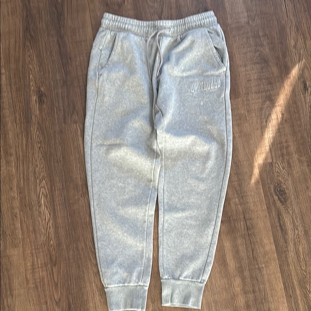 Puma Kids Light Gray Joggers